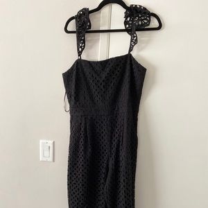 Jcrew Ruffle Jumpsuit in Embroidered Eyelet